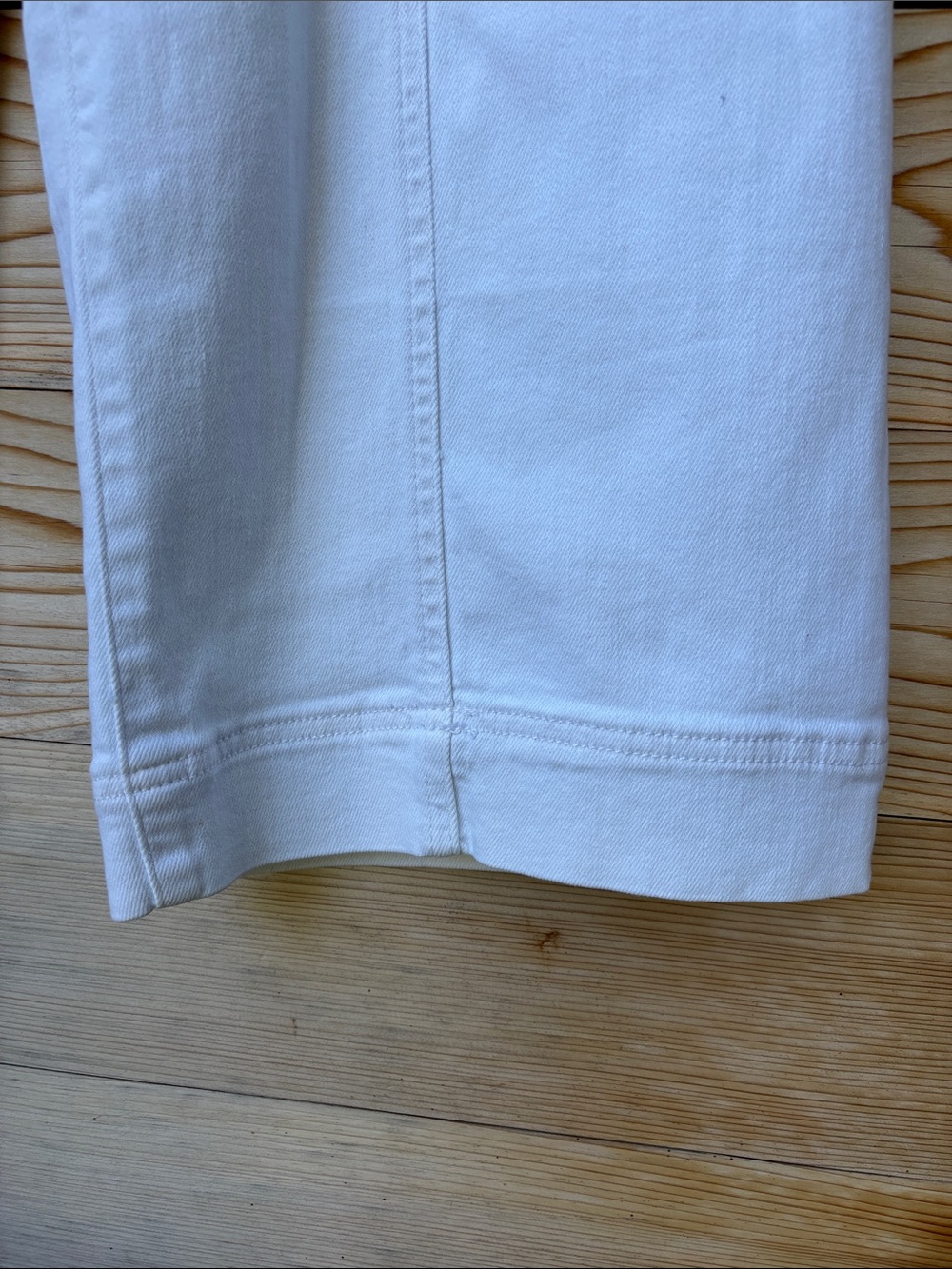 Pilcro Anthropologie White High Rise Wide Leg Crop Jeans Size 29 - Picture 5 of 8